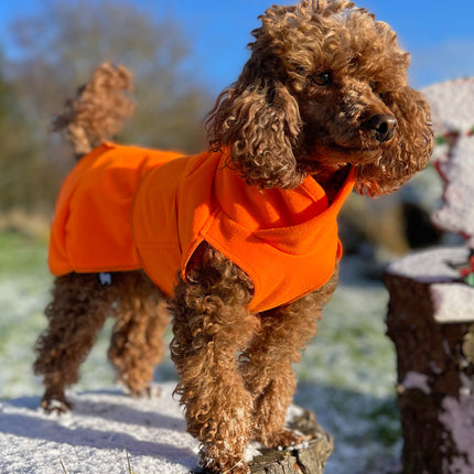 The Jaffa One! Waterproof Microfleece McTog Dog Jumper - Over / Under Style