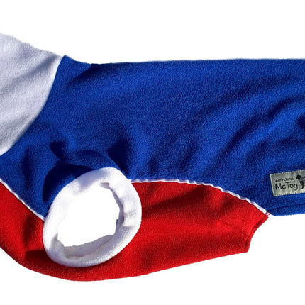 Red, White and Blue Polar Fleece McTog jumper - National Colours Collection