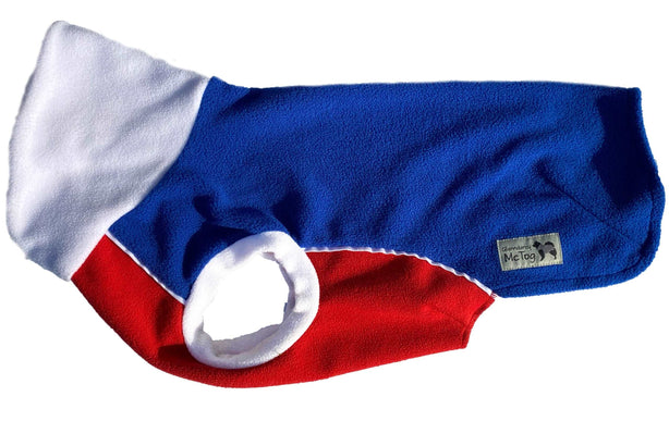 Red, White and Blue Polar Fleece McTog jumper - National Colours Collection