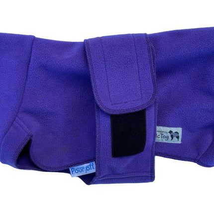 The Purple One! Waterproof Microfleece McTog Dog Jumper - Over / Under Style