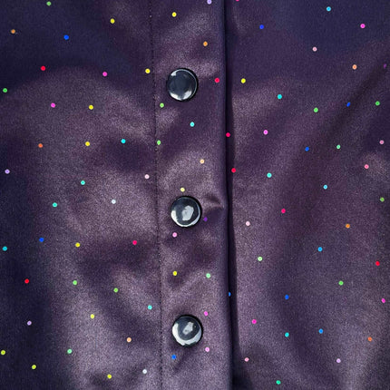 Starlight Waterproof Microfleece McTog Dog Jumper - No Sleeves - Poppers fastening